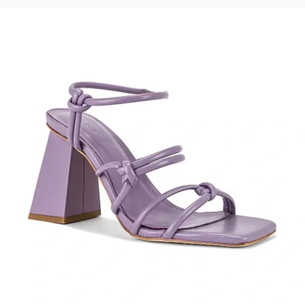 Song of Style Noelle Heel in Purple